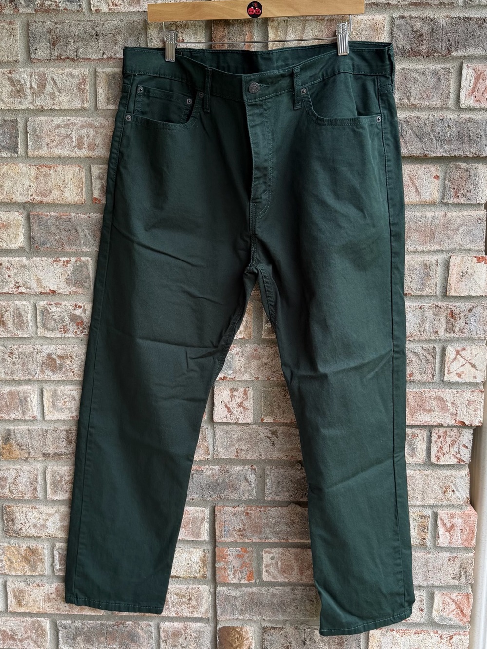 🍒💣 Levis 502 green lightweight denim jeans
